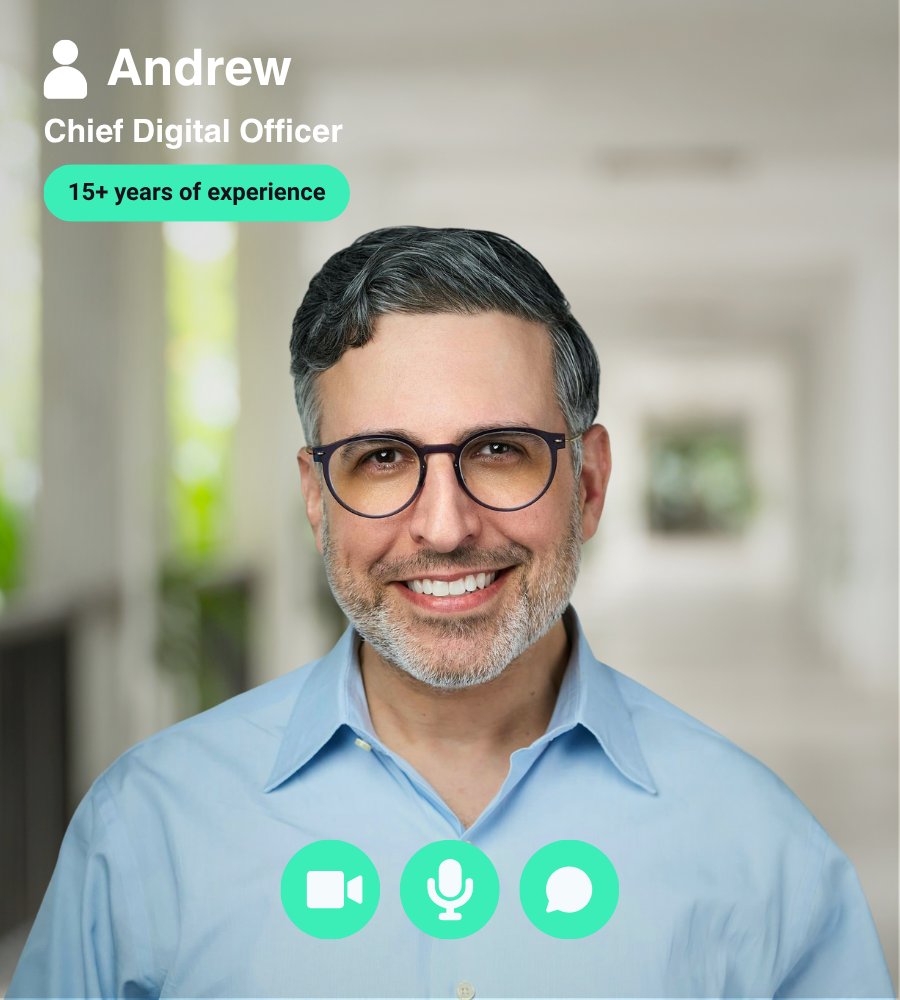 Chief digital officer interviewing with Axial Search